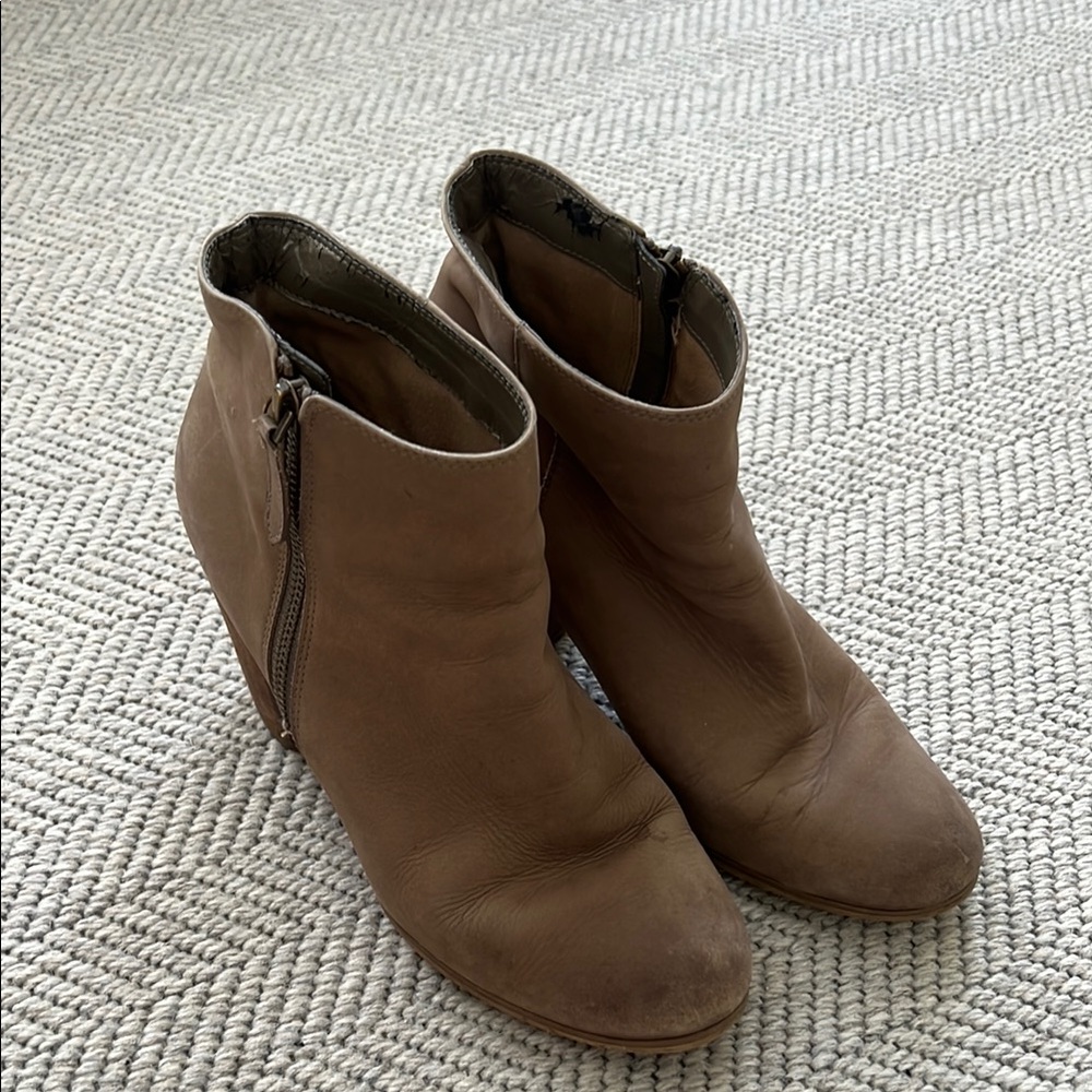 BP Tan Ankle Booties